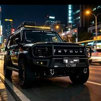 Pare-buffle avant compétitif pour Jetour Traveler T2, barre de protection avant en acier anti-choc tout-terrain, pièces automobiles 4x4 de rechange
