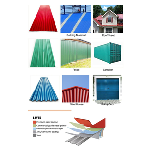 Compre láminas de techo de acero galvanizado corrugado de aluminio y <span class=keywords><strong>zinc</strong></span> personalizadas de 0,5-1mm para casa de África Precio de proveedor de confianza - Product Image 5