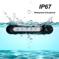 Barre lumineuse LED intérieure 12V 800LM 8W DC 24 Volt IP67 avec interrupteur tactile pour éclairage intérieur/extérieur de voiture, remorque, camping-car