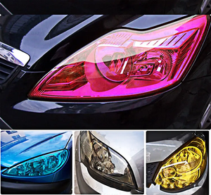 Vinilo Adhesivo para Faros Delanteros de Coche, 0.3m*8m, PVC, para Faros Antiniebla, Alternativa al Spray de Tinte, Efecto Camaleón - Product Image 4