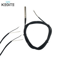 Alta precisión DS18B20 Sensor de temperatura impermeable IP68 Sonda de temperatura de acero inoxidable