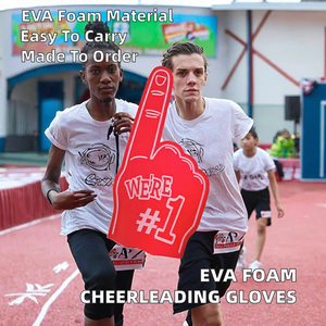 Guantes de Animadora de Espuma EVA Personalizados, Ligeros, Duraderos y Portátiles con Logotipo Personalizado para Eventos Deportivos - Product Image 2
