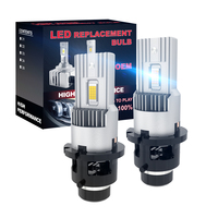 El más nuevo MINI D2S D4S bombilla de faro LED 35W 7000LM Canbus decodificación Plug and Play para reemplazar la bombilla de Xenón Original para faro de coche
