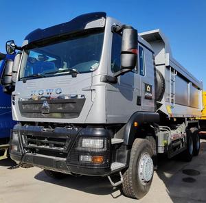 Nouveau <span class=keywords><strong>camion</strong></span> à benne basculante lourd Sinotruk HOWO Tx 340-400HP 6X4 10 roues <span class=keywords><strong>24</strong></span> <span class=keywords><strong>tonnes</strong></span> benne basculante diesel Euro 2 direction à gauche moteur Weichai - Product Image 2