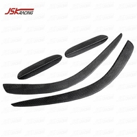 Pare-chocs avant en FIBER de carbone mat de STYLE série noire pour MERCEDES BENZ 2011 W204 AMG C63 de 2014 à C-CLASS