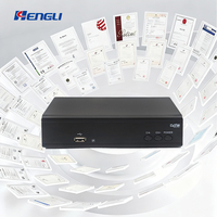 Décodeur DVB-T2 OEM, Mpeg4 STB, décodeur numérique double cœur DVB-T2, boîte TV numérique Full HD T2 avec ports USB WIFI AV
