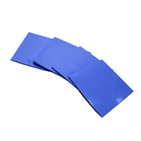 Bloc chauffant en Silicone épais pour processeur GPU/VGA, 100x100x3MM, 1.5W, 12 pièces