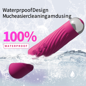 Massaggiatore Elettrico Portatile a Bacchetta, Vibratore Ricaricabile USB, 8 Velocità, 20 Vibrazioni, Impermeabile, Giocattolo Sessuale Femminile, Massaggiatore Personale - Product Image 6