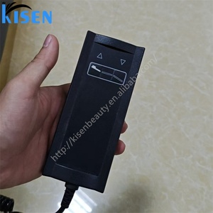 เก้าอี้สระผมไฟฟ้าปรับเอนได้ รุ่น Kisen Fashion สำหรับร้านเสริมสวย สีดำ เบจ ขาว พร้อมรีโมท โครงโลหะ เซรามิก - Product Image 4