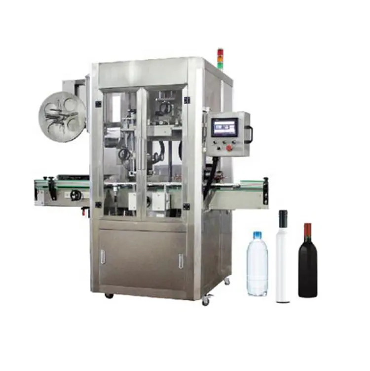 automatic shrink sleeve wrapping labeller for 5 gal