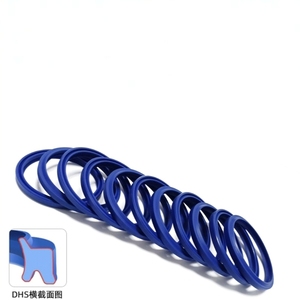 LBH DHS Joints d'huile de cylindre hydraulique FKM Essuie-glace PU Pistons Rod Dust Ring - Product Image 5