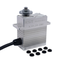 Moteur sans balais KST X30-28-180 à couple élevé, servo de 180 kg pour robots industriels et drones, alliage d'aluminium et acier trempé, avion RC