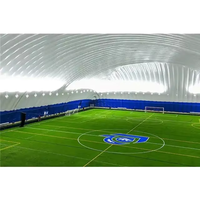 Grande salle de sport gonflable de structure de dôme d'air de terrain de football pour le terrain de football