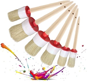 CIC doux cheval cheveux <span class=keywords><strong>Auto</strong></span> détaillant <span class=keywords><strong>brosse</strong></span> pas de rayures voiture soin voiture cuir siège <span class=keywords><strong>brosse</strong></span> de nettoyage - Product Image 3