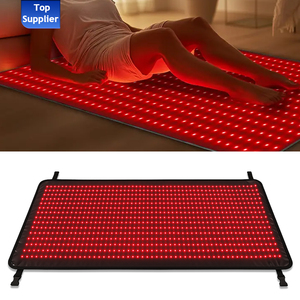 Eyco 660nm 850nm gần hồng ngoại thiết bị đầy đủ cơ thể Pad giường Pain Relief Red <span class=keywords><strong>LED</strong></span> liệu pháp ánh Sáng ngủ mat - Product Image 1