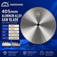 Lame de scie à découper l'aluminium de 405 mm, lame de scie circulaire en carbure TCT de 16 pouces, alésage de 30 mm, épaisseur de 3 mm pour la découpe de profilés en aluminium