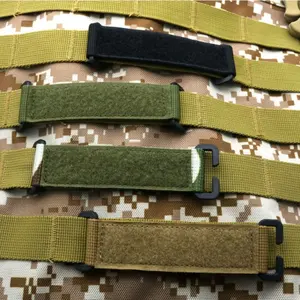 Detachable Webbing Strap Plastic Buckle Connect Linker Belt Tactical Patch Extended Strap For Molle System Vest And Backpack