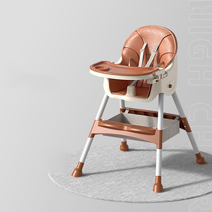 Chaise haute multifonctionnelle réglable pour bébé, en plastique, pour enfants et tout-petits, RHS-HC2, Chine - Product Image 1