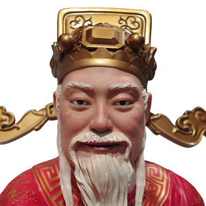 Statua Mitologica Orientale a Grandezza Naturale in Fibra di Vetro, Intagliata a Mano, Altamente Realistica, Personalizzabile, Consegna Rapida - Product Image 1