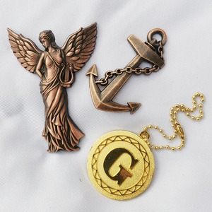 Bán Buôn Biểu Tượng Tùy Chỉnh Quà Tặng Kỷ Niệm Thủ Công Ghim Ve Áo Bằng Nhôm Huy Hiệu Kim Loại Tùy Chỉnh Cổ Điển Hoài Cổ - Product Image 6