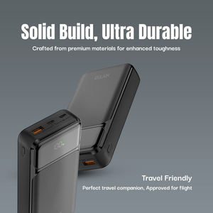 사용자 정의 로고 야외 울트라 슬림 고속 충전 20000 Mah <span class=keywords><strong>Powerbank</strong></span> 65w 휴대용 배터리 충전기 유형 C 노트북 전원 은행 20000 mah - Product Image 6