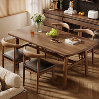 Mesa de Comedor para el Hogar, Diseño Moderno, Hierro, No Plegable, Apta para Apartamentos Pequeños, Restaurantes de Comida Rápida, Conjuntos para Cadenas de Restaurantes