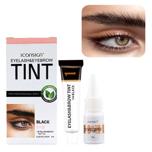 IRISMANLI Aikexier ICONSIGN Crème colorante pour sourcils longue durée, ensemble imperméable à séchage rapide, outils de maquillage de beauté, vente en gros - Product Image 5