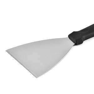 Espátula de Metal de acero inoxidable <span class=keywords><strong>para</strong></span> parrilla de barbacoa, espátula <span class=keywords><strong>para</strong></span> freír tortitas, hamburguesa, raspador, proveedor de China - Product Image 4