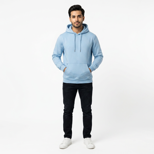 Sweat à capuche en coton doux pour homme avec coupe moderne, qualité supérieure, coupe urbaine, haut à capuche pour un usage quotidien et un confort optimal - Product Image 1