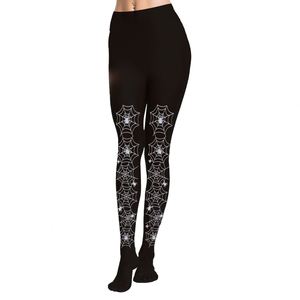 New Arrival Wholesale Cosplay Children Women's Party Wear Spider Pumpkin Pooky Halloween Novelty Tights - Product Image 2