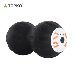 بكرة تدليك الفول السوداني الجديدة من TOPKO ، كرة لاكروس مزدوجة ، عقدة تخفيف حركة العضلات العضلية الوخزية - Product Image 4