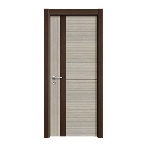 Porte intérieure de chambre européenne de haute qualité portes de chambre d'hôtel coupe-feu intérieur design moderne porte en bois - Product Image 6