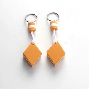 2024 Eco-Friendly Soft EVA Foam Floating Keychain Budget-friendly Plastic <b>Key</b> <b>Ring</b> for Cars & Promotions Cheap Price - Product Image 4
