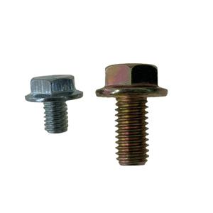 Galvanized S400 Steel Hex <b>Flange</b> <b>Bolts</b> Grade B7 Industrial Fastening Components For Heavy Duty Use - Product Image 3
