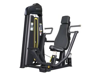 Máquina de Ejercicios Comercial de Acero Ecológica Negra con Selector de Peso para Pecho, Espalda, Deltoides y Brazos para Gimnasio - Product Image 1