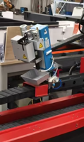 Robot de Soldadura de Vigas en H sin Necesidad de Enseñanza, 7 Ejes Articulados con Riel de 14m