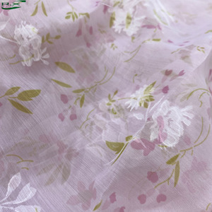 Tùy Chỉnh Bán Buôn Voan In Vải 100 Polyester Voan Dệt May Thiết Kế Khác Nhau In Váy Vải Voan - Product Image 5