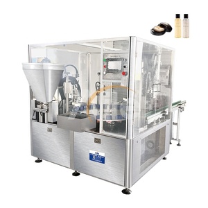 Crema/loción cosmética automática, suero de tóner líquido, máquina de llenado y tapado de emulsión, línea de producción de embalaje - Product Image 1