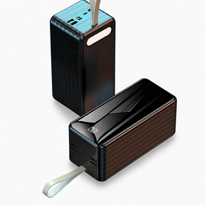 แบตสำรองความจุสูง 80000mAh รุ่นฮิตขายดีปี 2026 พร้อมไฟ LED ช่องเสียบ Type-C ช่องเสียบ USB สี่ช่อง ฟังก์ชั่นที่วางโทรศัพท์ กำลังไฟออก 15W - Product Image 1