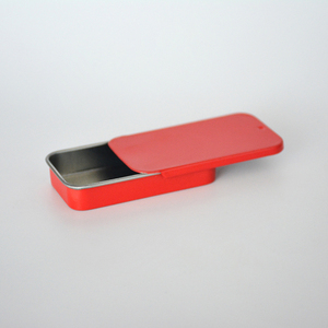 <strong>Cheap</strong> Rectangle Metal Tinplate Container Square Drawer Slide Tea Food Candy Industrial Aluminum Box Screen Printing for Packing - Product Image 3