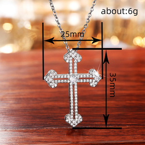 Collana con Ciondolo a Forma di Nuvola Ruyi per Donne, Gioiello Elegante e Scintillante alla Moda - Product Image 5