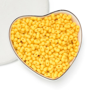 Acrylic Peanut <b>Beads</b> 6mm Rectangular Loose <b>Beads</b> For Jewelry Making DIY Accessories Colorful Perforated <b>Beads</b> Wholesale - Product Image 5
