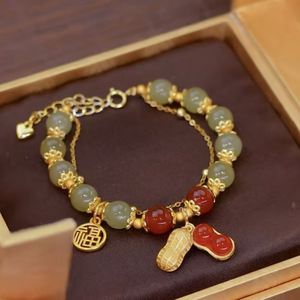 Pulseras y Brazaletes de Moda para Mujer 2022, Hechos a Mano, con Cuentas de Cristal Natural, Piedras Preciosas, Cuentas de Maní y Cristal de Jade, Venta al Por Mayor - Product Image 2