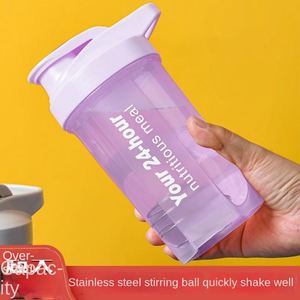 Vaso de 500 ml para Batidos de Proteínas, Portátil, de Gran Capacidad, Apto para Hervir Agua, Ideal para Camping y Fitness - Product Image 3
