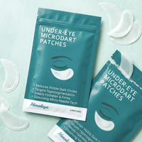 Patchs pour les yeux en micro-aiguilles bio vegan personnalisés, acide hyaluronique, anti-rides, cernes, absorption profonde, masque en hydrogel