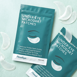 Patchs pour les yeux en micro-aiguilles bio vegan personnalisés, acide hyaluronique, <span class=keywords><strong>anti</strong></span>-rides, <span class=keywords><strong>cernes</strong></span>, absorption profonde, masque en hydrogel - Product Image 2