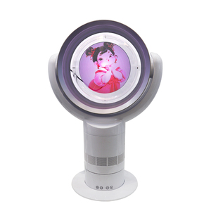 Bán buôn CE CB ETL SAA phê duyệt vòng hình dạng thiên nhiên gió 10 tốc độ quạt làm mát không khí điều khiển từ xa cánh quạt bảng - Product Image 5