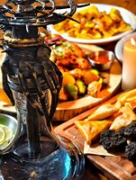 Chicha de luxe Maklaud Nosferatu Vampire Hand en acier inoxydable, édition limitée, pour bar, restaurant, café, club, fumer, shisha