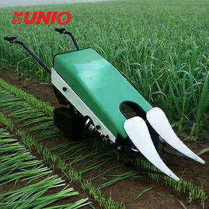 Nouvelle Conception Récolteuse Électrique de Ciboulette à Haute Productivité, Poussée à la Main, Transmission par Engrenages, Simple Rangée, pour la Coupe Facile des Légumes Agricoles - Product Image 1