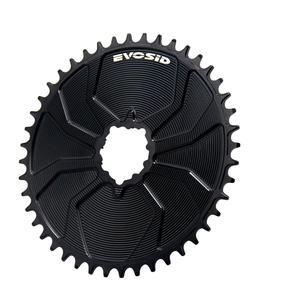 EVOSID Plato <span class=keywords><strong>de</strong></span> 3 pernos para <span class=keywords><strong>bicicleta</strong></span> <span class=keywords><strong>de</strong></span> carretera <span class=keywords><strong>de</strong></span> grava <span class=keywords><strong>dientes</strong></span> anchos estrechos 0mm Offset 40T-56T disco redondo <span class=keywords><strong>8</strong></span>-13 plato <span class=keywords><strong>de</strong></span> velocidad - Product Image 1